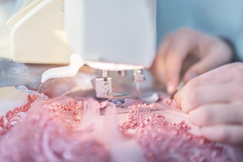 Sewing with recycled materials